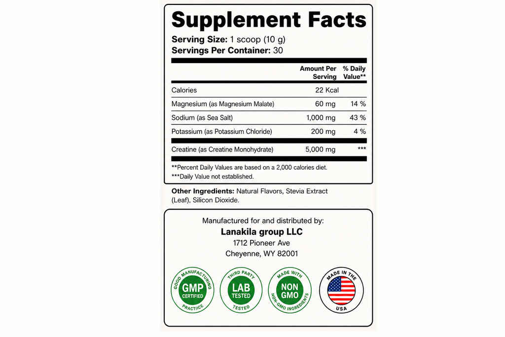 Creatine Hydration Powder