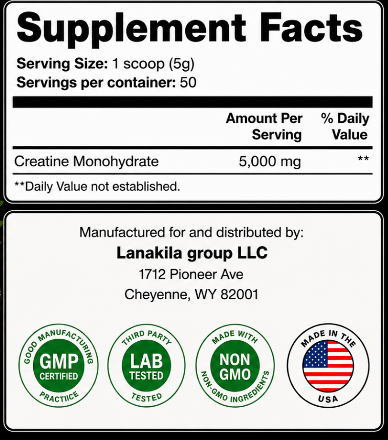 Creatine Monohydrate