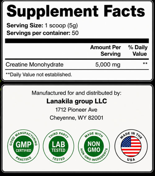 Creatine Monohydrate